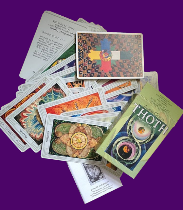 Thoth tarot deck by Crowley/Harris