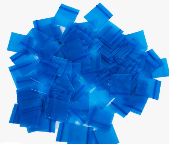 Re-Sealable bags 2" x 2" 100/pkg 2.5mil