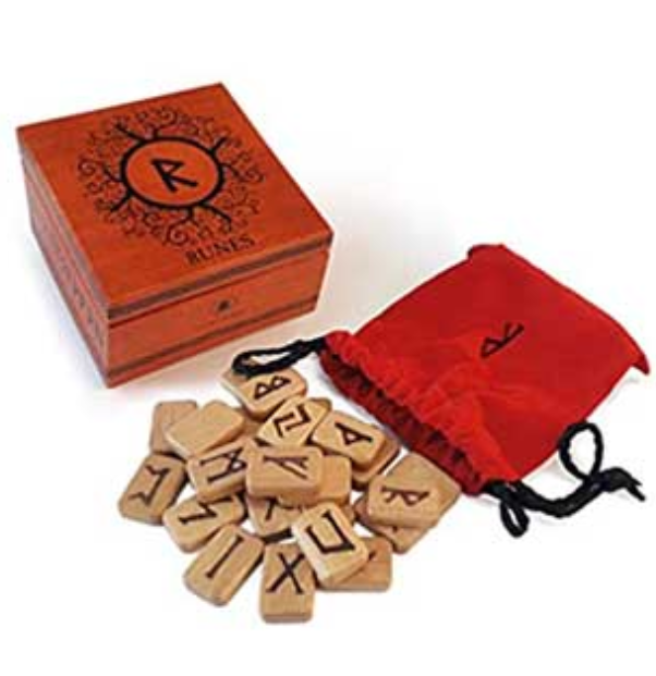 Runes with a Box & Bag