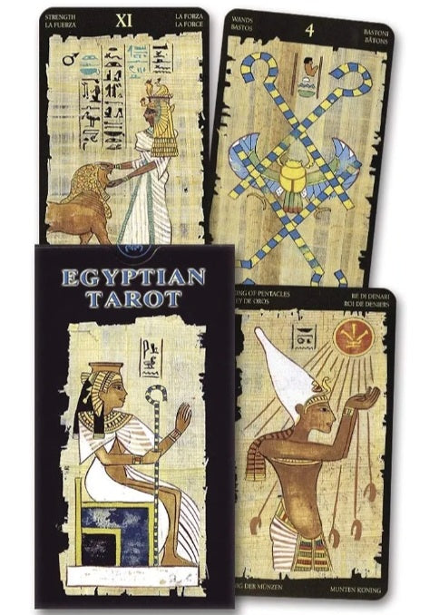 Egyptian tarot by Silvana Alasia