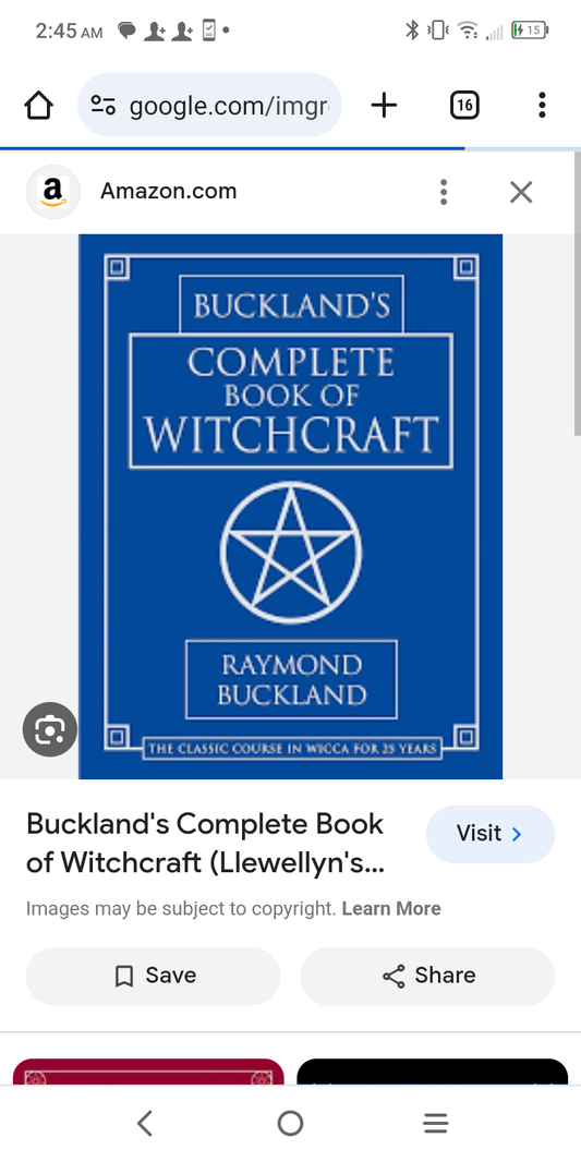 Raymond Buckland's Complete Book of Witchcraft FREE PDF
