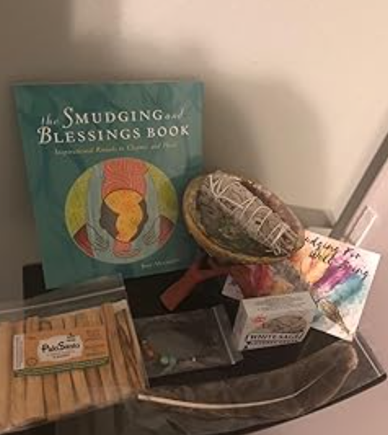 Smudging and Blessing Book by Jane Alexander