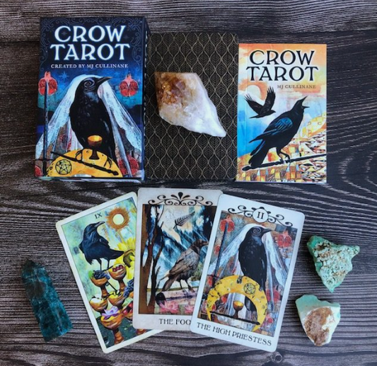 Crow Tarot Deck by MJ Cullinane