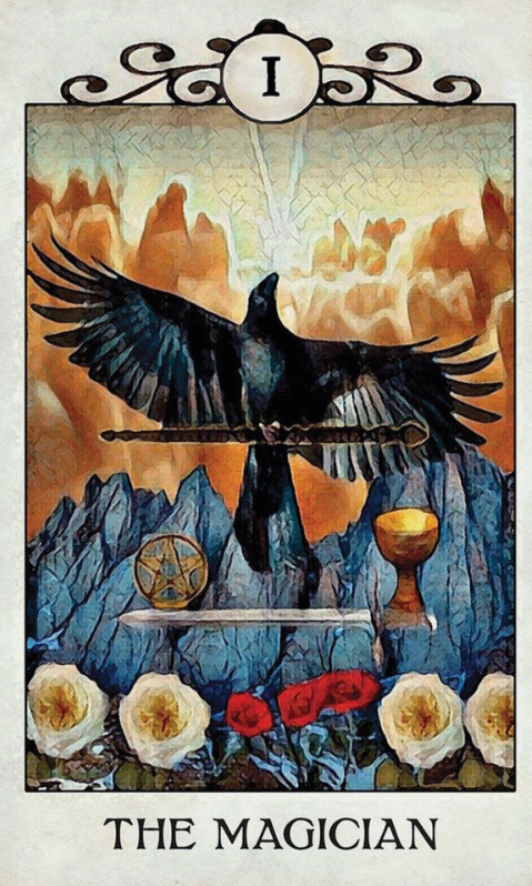 Crow Tarot Deck by MJ Cullinane