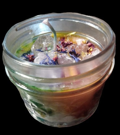 Rainbow Chakra, tye dye Capndles with Chakra healing instructions