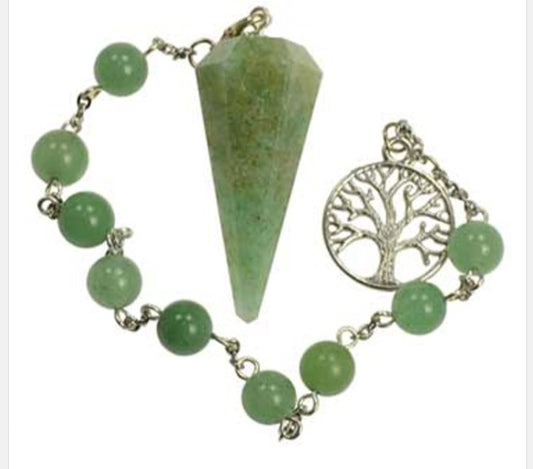 Green Aventurine pendulum bracelet