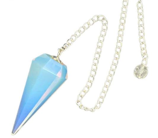 6-sided Opalite pendulum