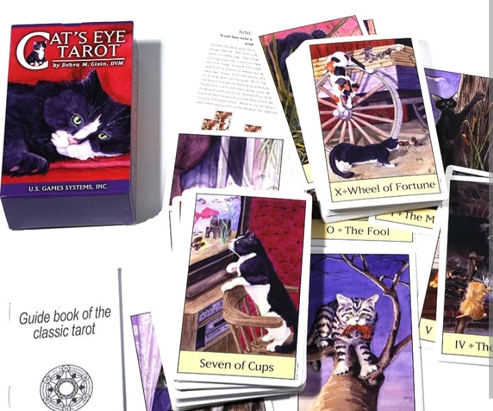 Cat's Eye Tarot Deck by Debra Givin